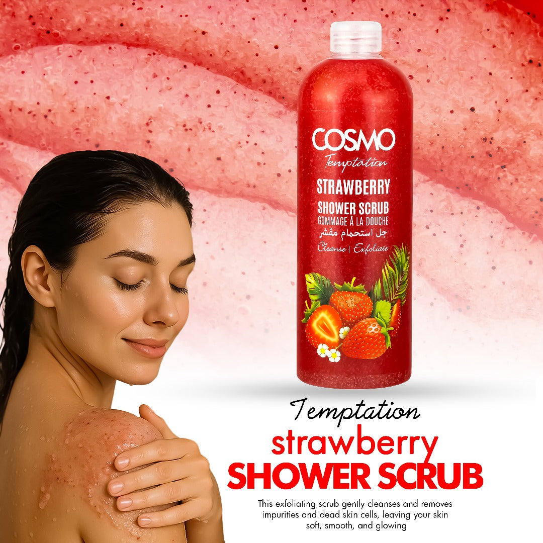 Temptation Strawberry Shower Scrub